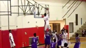 Must See Video: HS Senior’s Chin Above Rim on Poster Dunk