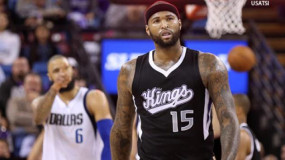Video: DeMarcus Cousins Goest Coast to Coast for Dunk on Mavs