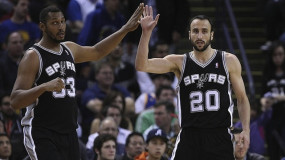 Manu Ginobili Posts Epic Picture of Him and Boris Diaw Before Spurs’ Win Over Suns