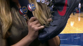 Remember When Griffin Ripped His Hyperdunk PE During A Playoff Game?