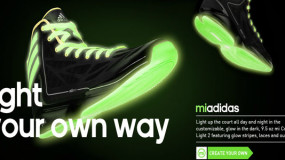 adidas Adds Glow-In-The-Dark Option To miadidas For Crazy Light 2