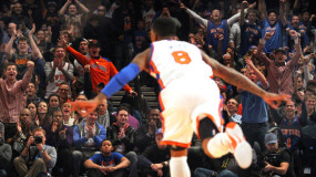 Knicks J.R. Smith Takes Flight [GIF]