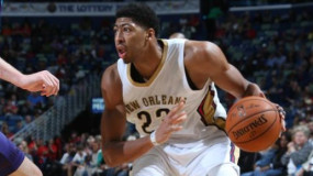 Watch: Anthony Davis Reaches for the Sky with Alley-oop Dunk on Nets