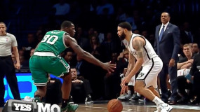 Watch: Deron Williams with the sick double crossover and floater against the Celtics