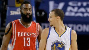 Watch: Steph Curry and James Harden Don’t Disappoint With Duel in Game 1