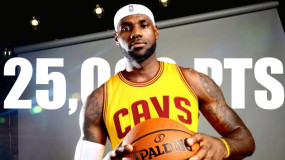 LeBron James Becomes Youngest Player To Reach 25,000 Points