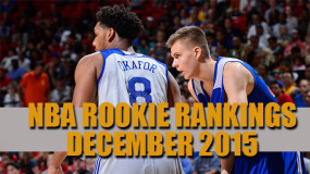 NBA Rookie Rankings – December 2015