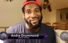 Andre Drummond Wears Jordan Dub-Zero ‘Classic Charcoal’ On Thru The Lens Spot
