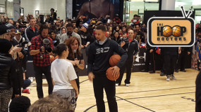 Watch: 15-Yr Old Girl Beats Stephen Curry in 3 Point Shooting Contest