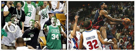 Lebron James - Celtics Fans