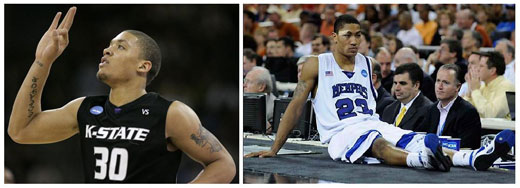 Michael Beasley|Derrick Rose|NBA Draft 2008