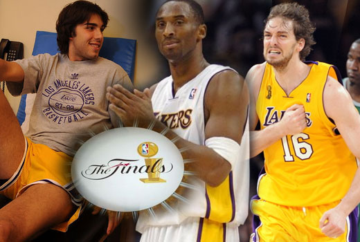 NBA Finals 2008 | Top 5 Wacky Reasons the Lakers Lose, Sasha Vujacic, Kobe Bryant, Pau Gasol 