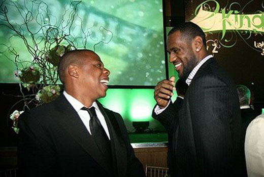 Lebron James and Jay-Z