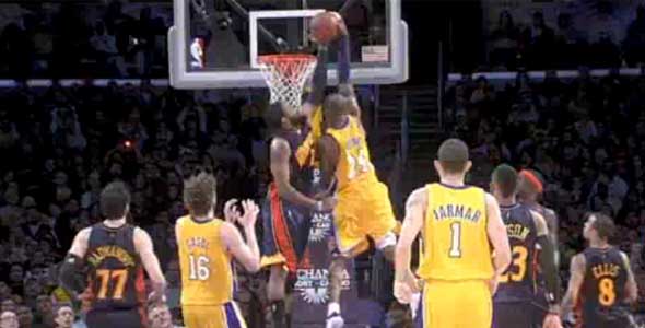 Kobe Gets Swatted In Back To Back Games [Video]