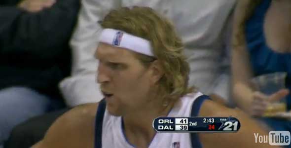 Dirk Nowitzki is Sporting Long Hair for 2010