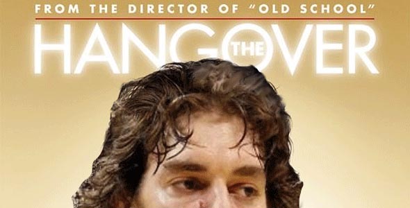 NBA Photo Fun: Pau Gasol today starring in ‘The Hangover’