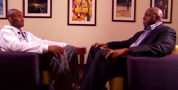 Magic Johnson Interviews Kobe Bryant