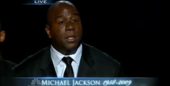 Video: Magic Johnson’s Speech at Michael Jackson’s Memorial
