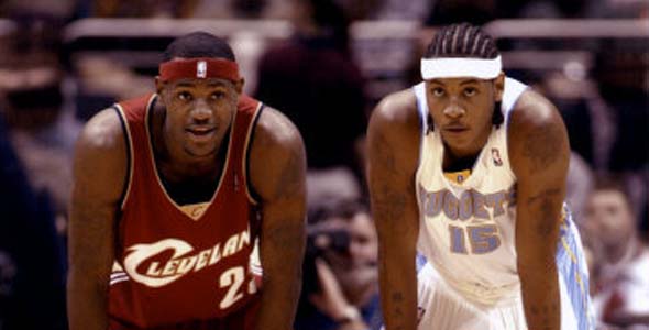 Carmelo Anthony Lebron James