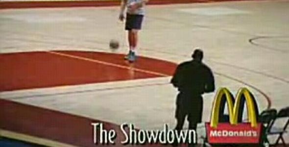 Michael Jordan and Larry Bird Big Mac Contest – Part II
