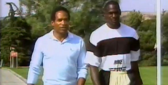 Michael Jordan Interviews OJ Simpson (1988)