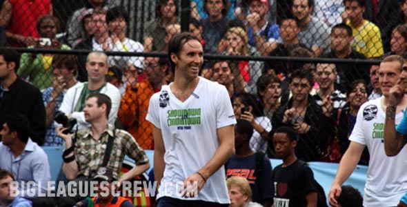 NBA Players and International Soccer Stars Play Charity Event
