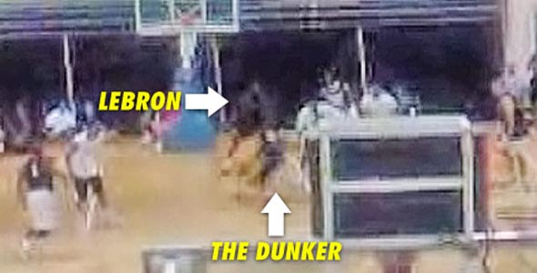 Missing Video of Lebron Getting Dunked On Released