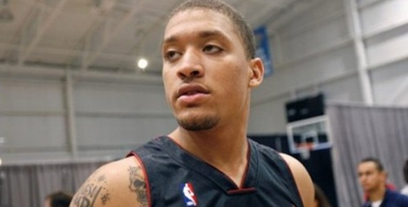 Michael Beasley Climbs Mount Gasol [Video]