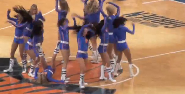 NBA Cheerleader FAIL: New York Knicks Edition