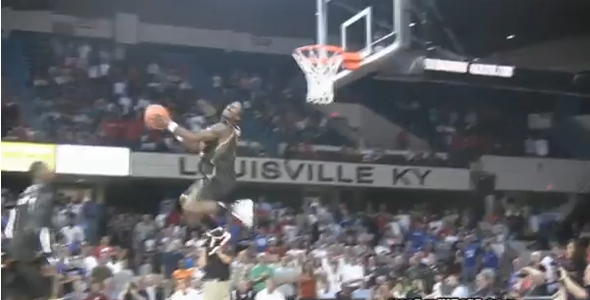 Coleman Wins Dunk Contest Off Soccer Kick Pass Alley-oop