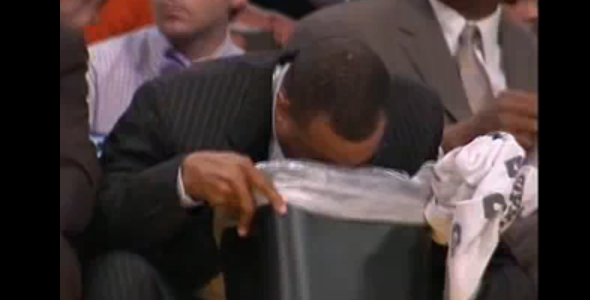 Alvin Gentry Pukes On National TV
