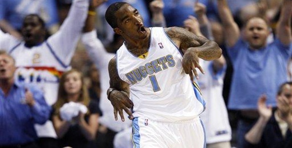 JR Smith’s Double Clutch Dunk Over Rapper Lil’ Romeo [Video]