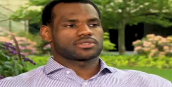 Lebron James to Larry King: “Not Close to a Decision”