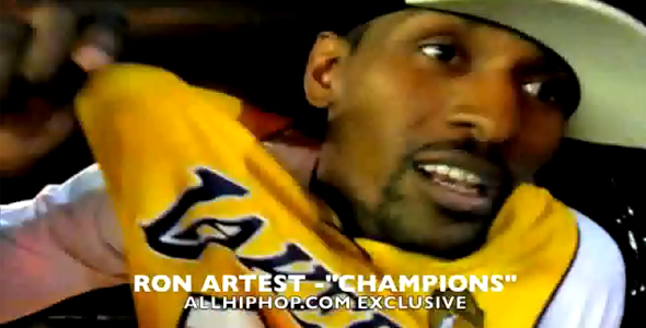 Ron Artest’s New Track – “Champions”