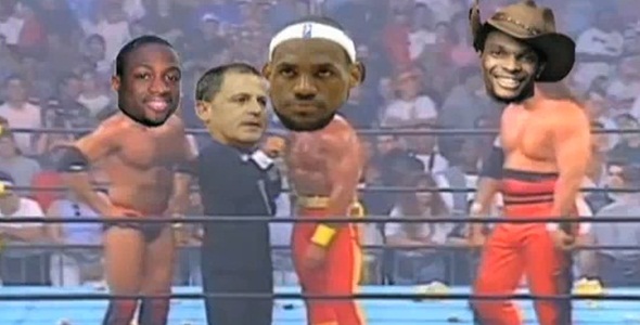 Lebron Joins WWE and Pummels Cleveland Fans [Video]