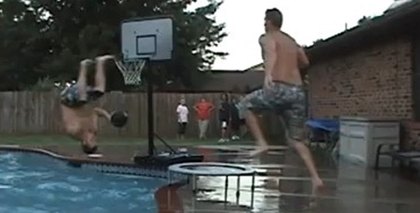 Pool Dunkers Gone Wild