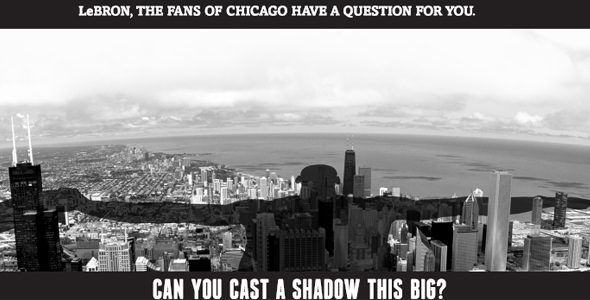 Chicago to Lebron: ‘We Dare You To Be Like Mike’