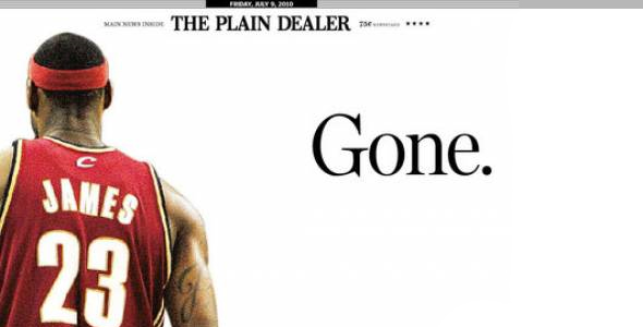 LeBron Should Be Applauded, Not Hated
