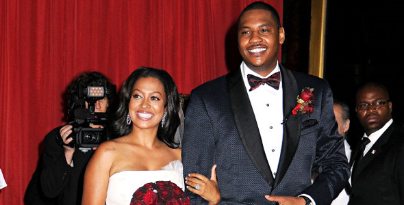 Video: Carmelo Anthony and La La Vasquez’ Wedding