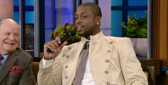 Dwyane Wade Raps on Jay Leno