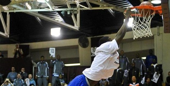 Indiana Freshman Victor Olapido Dunks Over 8 People [Video]