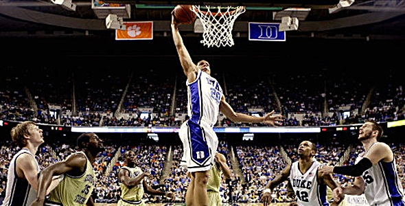 Duke’s Andre Dawkins Skywalks Over Freshman at Midnight Madness