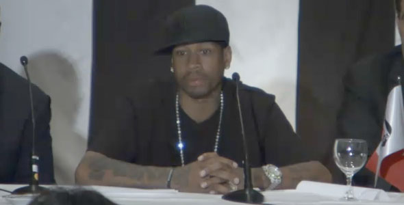 Allen Iverson’s Press Conference in Turkey