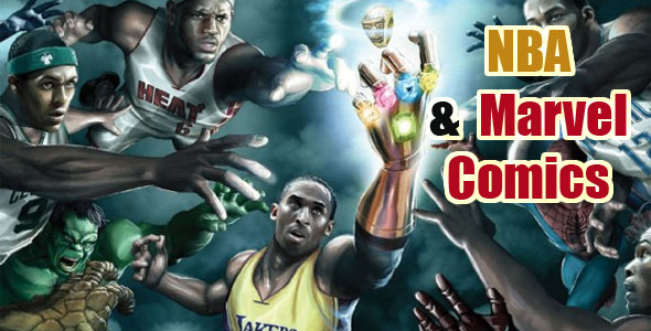 NBA and Marvel Comic Mash-ups for All 30 NBA Teams [Gallery]