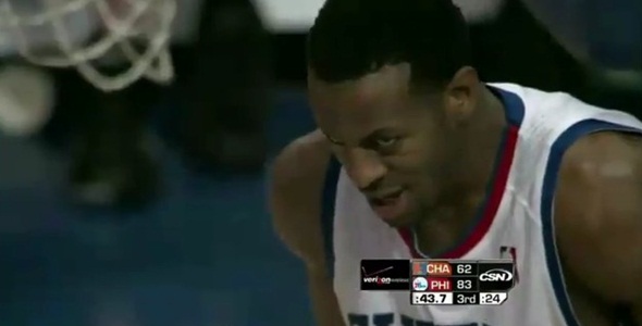 Iguodala’s Superman Dunk on the Bobcats