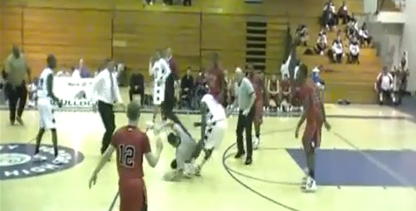High School Player Attacks Referee (Video)
