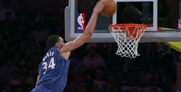 McGee with the Worst FT Line Dunk Fail in History?