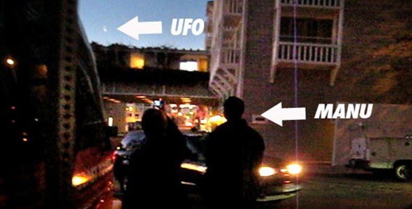 Did Manu Ginobili See a UFO in L.A.?