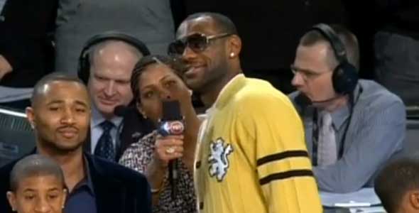 Will Lebron Break His Promise to Enter Sprite Slam Dunk Contest?