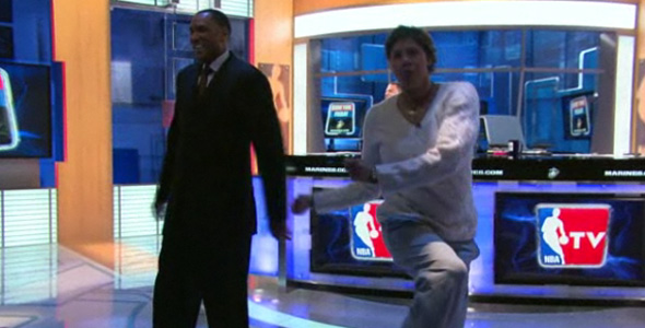 Reggie and Cheryl Miller Dance Off